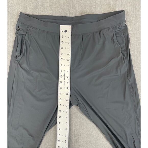 Athleisure Tapered Jogger Track Pants All in Motion Men L Black Lightweight - Picture 6 of 13